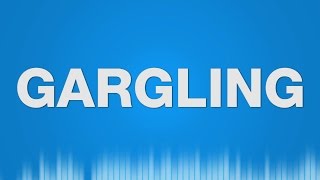 Gurgling SOUND EFFECT  Gurgle Gargle Gurgeln SOUNDS [upl. by Yanehs]