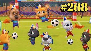 My talking games  172 Day Football games My talking Tom VS Talking Tom android iso  Part 268 [upl. by Demott]