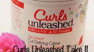 Curls Unleashed Curl Defining Creme Take II [upl. by Oirasor199]