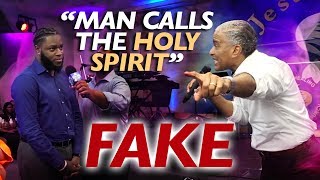 AMAZING  MAN CALLS THE HOLY SPIRIT FAKE and watch what happened next  Prophet Ed Citronnelli [upl. by Binky]