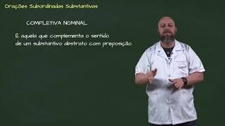 Oração Subordinada Substantiva Completiva Nominal [upl. by Alisun39]