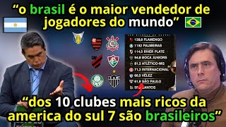 IMPRENSA ARGENTINA ASSUSTADA COM VALOR DA PREMIAÇÃO DA COPA DO BRASIL [upl. by Opportuna]