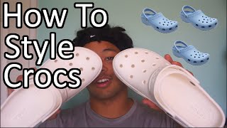 HOW TO STYLE CROCS  Elijah Banks [upl. by Astrid]