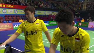 YonexSunrise Hong Kong Open 2017  Badminton F M2MD  GidSuk vs ConKol [upl. by Laen927]