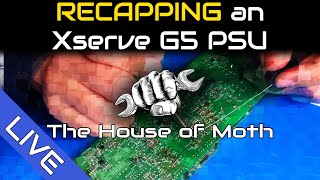 recapping an Xserve G5 Power Supply [upl. by Andert]