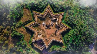 The Drone view of this fort is STUNNING Karnataka Tourism [upl. by Lidstone]