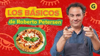 LOS BÀSICOS RECETAS ORIGINALES DE PIZZAS 🍕 de Roberto Petersen  El Gourmet [upl. by Barra]