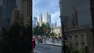 EPIC 😱‼️Iconic Freedom Tower seen from Federal Plaza shorts nyc fyp viralvideo freedom [upl. by Codd]