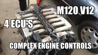 Mercedes 600 SEL W140 complex engine controls W201 V12 project JMSpeedshop [upl. by Ojela478]