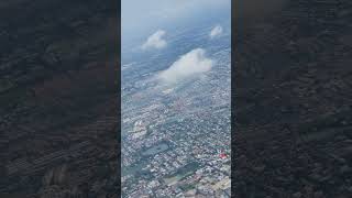 Aerial view of Bangkok city  Chao Phraya River travel thailand bangkok [upl. by Flora]