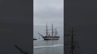 L’Amerigo Vespucci è arrivata al porto di Los Angeles [upl. by Eed239]