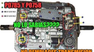 chevrolet 43 96  2002 P0758 y p0756 FALLA DE TRANSMISSION [upl. by Enelyahs]