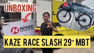 UNBOXING  KAZE RACE SLASH 29”MBT STD STANDARD VERSION 2 [upl. by Soren]