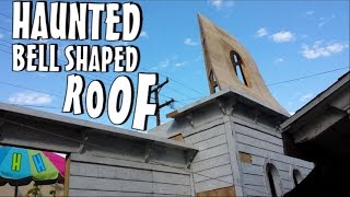 Making The Haunted House Curved Bell Shape Roof amp Crestings [upl. by Trebo]