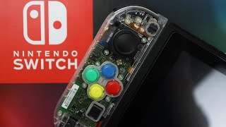 Building a Custom Transparent Nintendo Switch  quotRetro Gameboy Stylequot [upl. by Tselec]