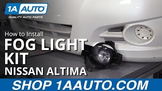 How to Install Fog Light Kit 1012 Nissan Altima [upl. by Ileak845]