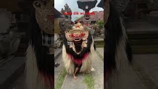 barong ket pkb gianyar [upl. by Bolitho278]