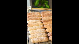 Homemade Lady Fingers  only 3 ingredients Taste better than store bought [upl. by Tilla863]