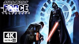 STAR WARS THE FORCE UNLEASHED 4K All Cutscenes Game Movie UltraHD 60FPS [upl. by Earezed689]