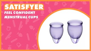 Satisfyer Menstrual Cups Review  EasyToys [upl. by Nomrac]