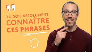 13 phrases à connaître pour parler comme un Français [upl. by Muffin]