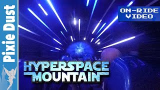 🚀 On ride Star Wars Hyperspace Mountain at Disneyland Paris [upl. by Iramohs]