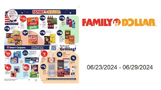 Family Dollar Weekly Ad US  06232024  06292024 [upl. by Dannie468]