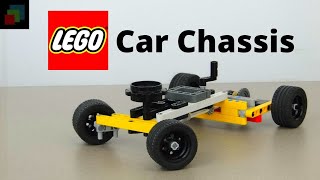 Lego Technic Car Chassis Build [upl. by Acenes]