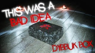 Real Haunted Cursed Dybbuk Box Opening GONE WRONG Very Scary Demon Box 3AM [upl. by Harpole]