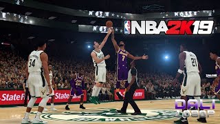 NBA 2K14 Pc Ultra settings HD gameplay LakersHeat [upl. by Lewendal]