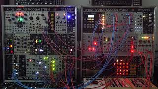 Arvo Part quotPari intervalloquot  Gavin Ryan Eurorack modular synthesizer Tiptop Audio  Buchla 200 [upl. by Yarised809]