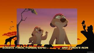 The Lion King 1 12 Timon Meets Pumbaa [upl. by Damahom128]