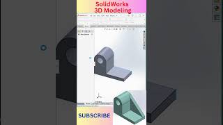 SolidWorks 3D Modeling solidworks solidworkstutorial solidworkstutorialsforbeginners cadcam [upl. by Moreen]