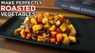 4 cooking tips to make Perfect Roasted Vegetables [upl. by Nyletac25]