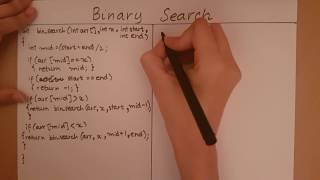 Binary Search  Time Complexity [upl. by Luann674]