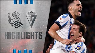 HIGHLIGHTS  LaLiga  J29  Real Sociedad 2  0 Cádiz CF [upl. by Auhsot]