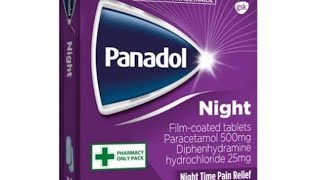 Panadol Night tablet in pakistan [upl. by Yerocal]