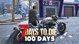 I Play 100 Days Of 7 Days To Die 10 UPDATE 710 [upl. by Carlina946]