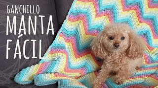 Tutorial Chal Fácil para Principiantes Ganchillo  Crochet [upl. by Ahsieken]