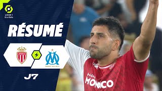 AS MONACO  OLYMPIQUE DE MARSEILLE 3  2  Résumé  ASM  OM  20232024 [upl. by Pinkerton]