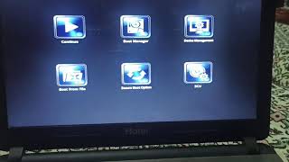 How To Enabled BIOS in Haier 7G5H Laptop  BIOS Key For Haier Laptops  Bios Menu [upl. by Harriett341]