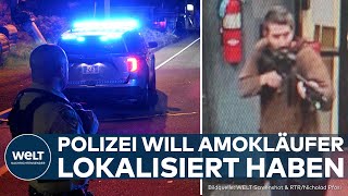 AMOKLAUF IN MAINE Polizei will Täter lokalisiert haben – USA diskutiert wieder über Waffengesetze [upl. by Milissa]