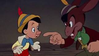 Pinocchio 1940Pinocchio amp Lampwick Funny SceneHD [upl. by Dolloff]