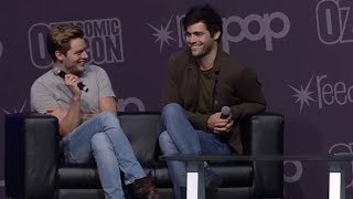 Matthew Daddario and Dominic Sherwood  Oz ComicCon  BRISBANE 2018 [upl. by Fern856]