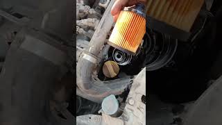 Swiftdzire ka oilfilter changing ka video [upl. by Nosila]