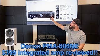 Denon PMA600NE Integrated Amplifier Review Thank you to all subscribers comments and viewers [upl. by Naeloj301]