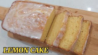 Lemon Cake  Easy Moist Lemon Cake Recipe [upl. by Bird]