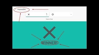 BEATING THE IMPOSSIBLE GOOGLE TIC TAC TOE [upl. by Ylnevaeh]