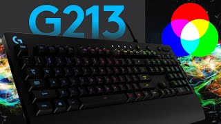 UNBOXING  Logitech G213 Prodgy Gaming Tastatur  Günstige RGB Gaming Tastatur [upl. by Cynera779]