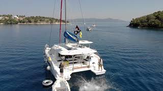 flotilla lefkada Greece sunsail 2018 [upl. by Eseela926]